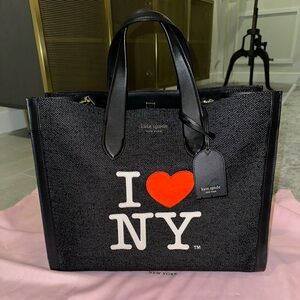Kate Spade I Love NY New York Manhattan Large Tote New